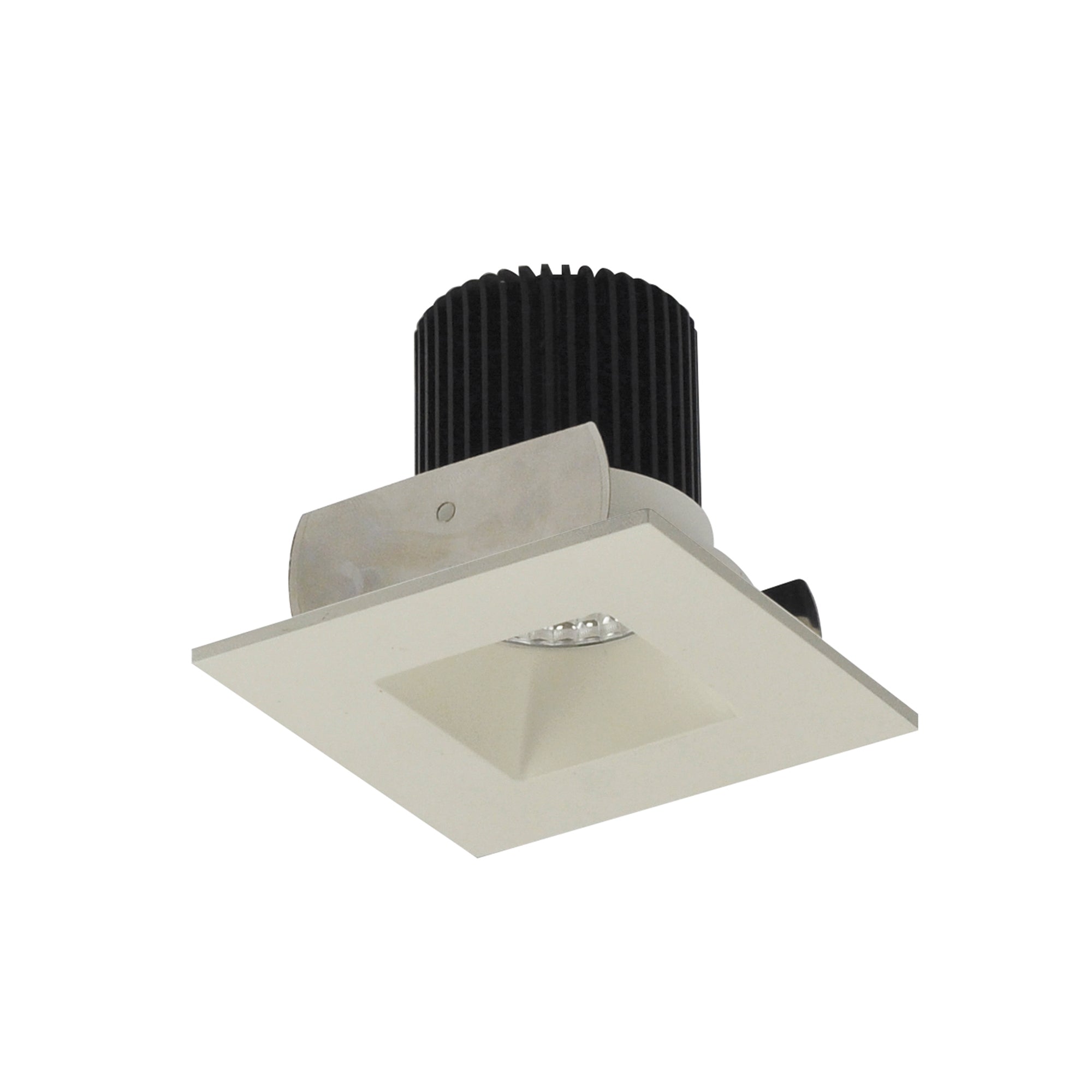 Nora NIOB-2SNDSQ27XWW/10 2 inch Iolite LED Square Reflector with Square Aperture, 1000lm / 14W, 2700K, White Reflector / White Flange