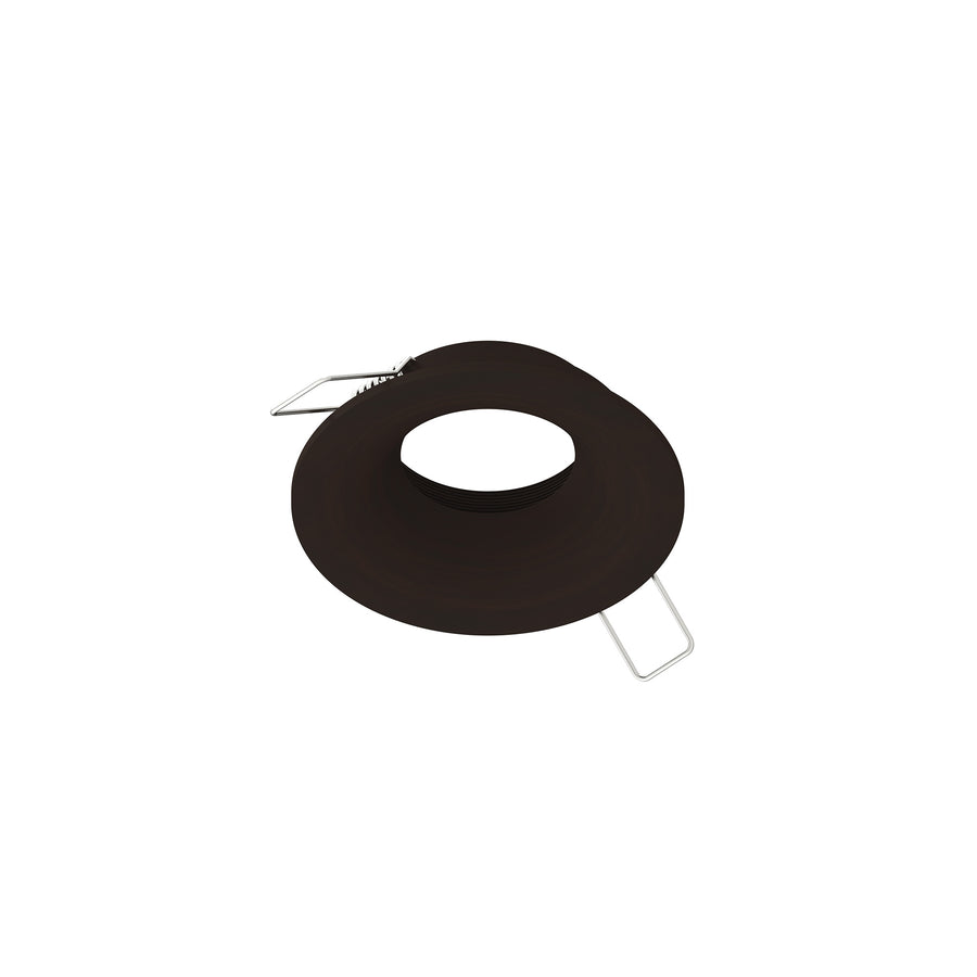 2" Iolite Can-less Round Bullnose Trim, Bronze finish