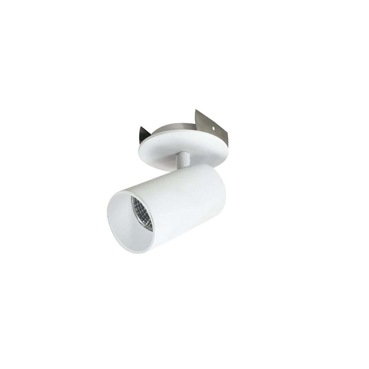 Nora NIOP-2RCY40XMPW 2 inch iPOINT Monopoint Luminaire, Round Cylinder, 1000lm, 4000K, 90+CRI, Matte Powder White