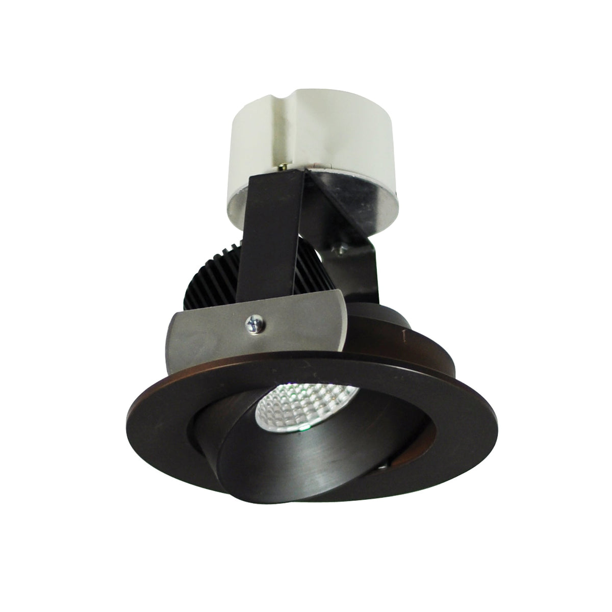 4" Iolite LED Round Adjustable Cone Retrofit, 1000lm / 12W, 2700K, Bronze Reflector / Bronze Flange