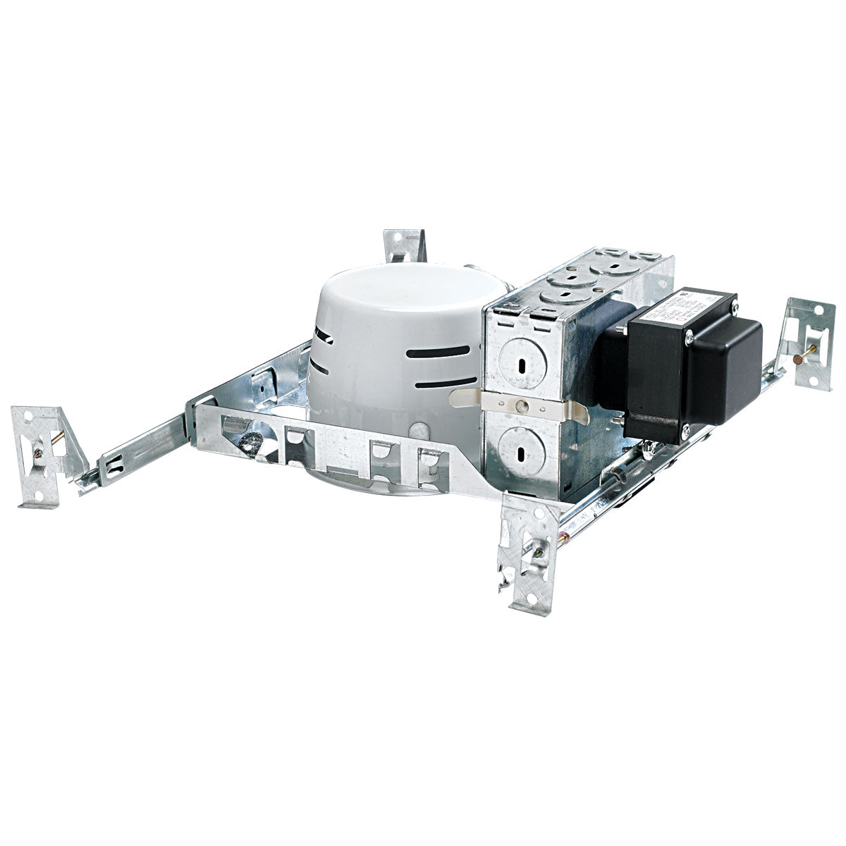 4" Shallow Low Voltage Housing, 120V/12V Mag. Transformer, Rated for 20W