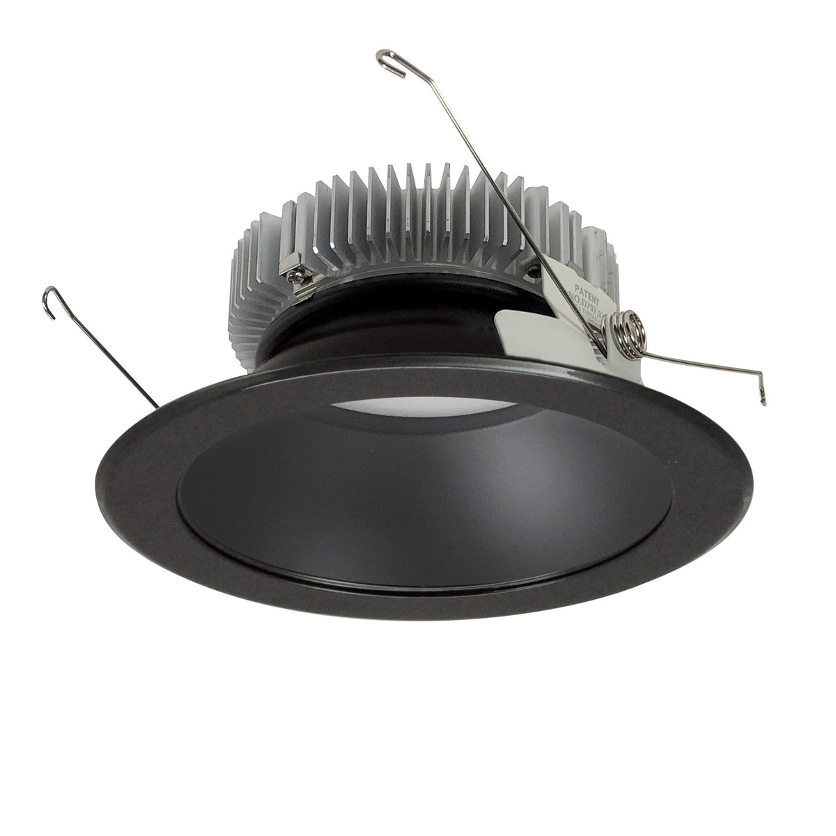 6" Cobalt Dedicated High Lumen Reflector, 2000lm, Comfort Dim, Black Reflector / Black Flange