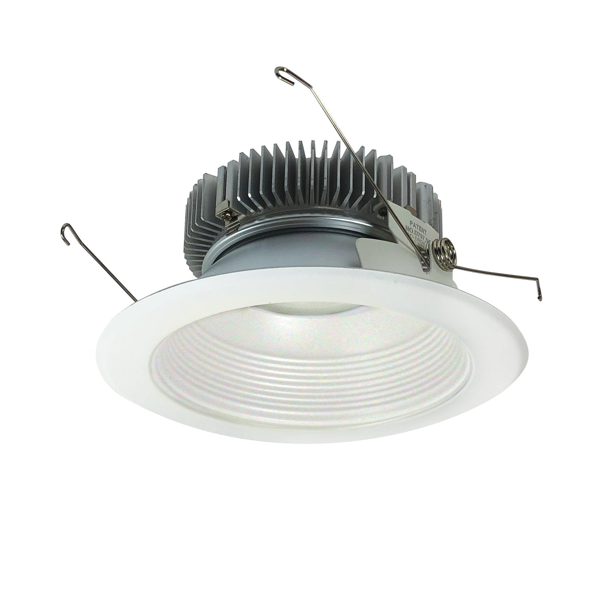 6" Cobalt Dedicated High Lumen Baffle, 1500lm, 2700K, Matte Powder White Baffle / Matte Powder White Flange