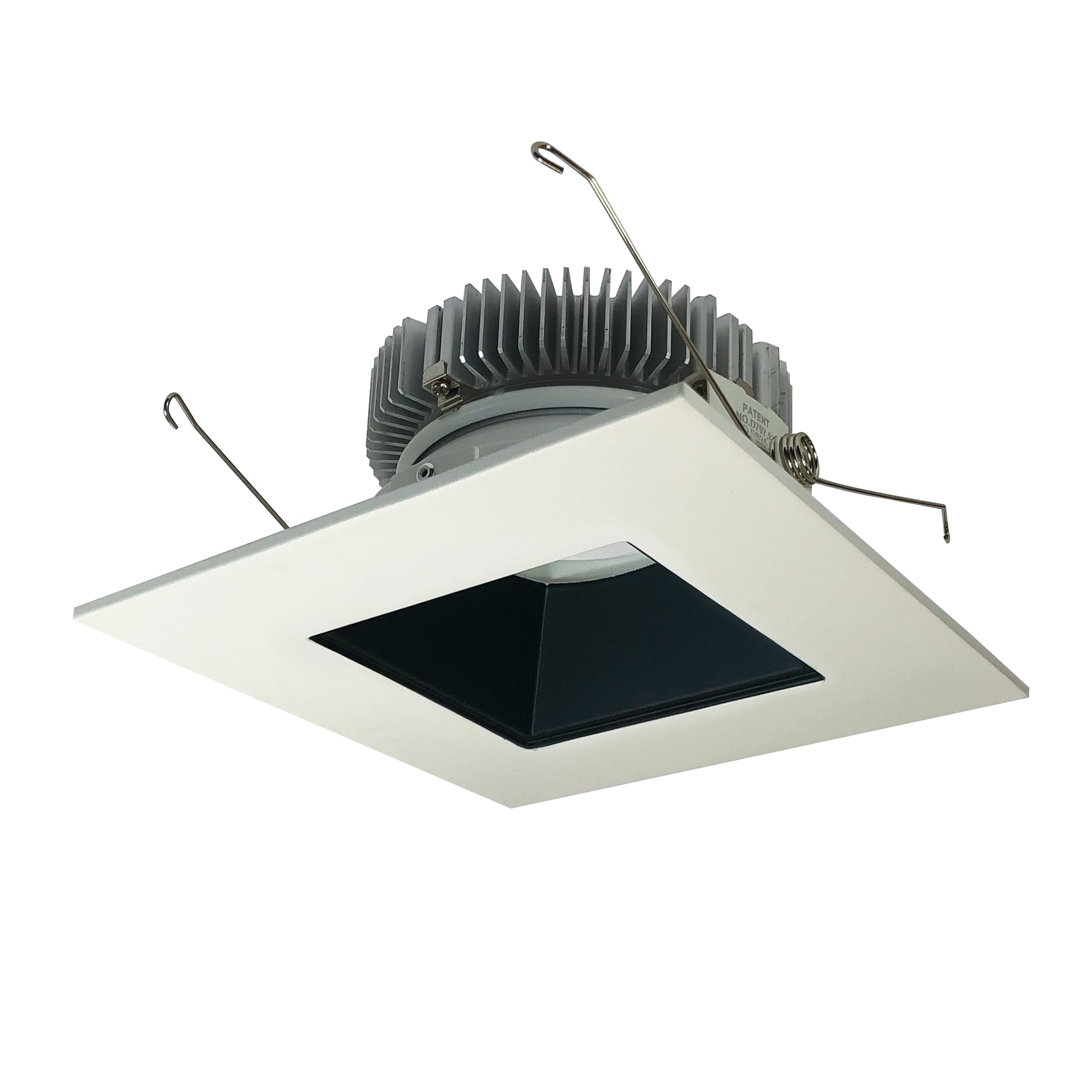 Nora NLCB2-6562040BW 6 inch Cobalt Dedicated High Lumen Square/Square, 2000lm, 4000K, Black Reflector / White Flange
