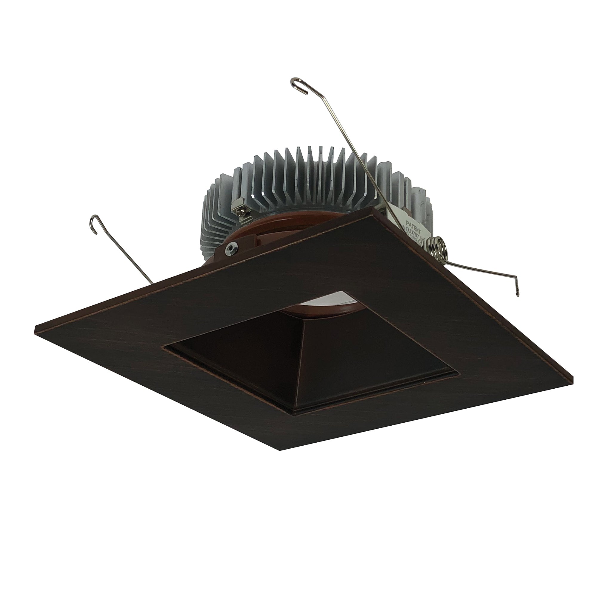 Nora NLCB2-6562035BZBZ 6 inch Cobalt Dedicated High Lumen Square/Square, 2000lm, 3500K, Bronze Reflector / Bronze Flange