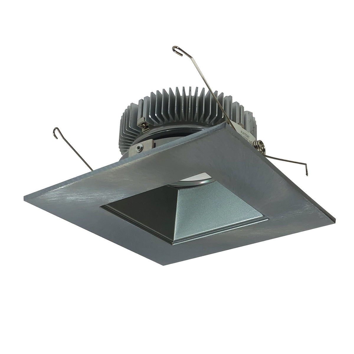6" Cobalt Dedicated High Lumen Square/Square, 2000lm, 3500K, Natural Metal Reflector / Natural Metal Flange