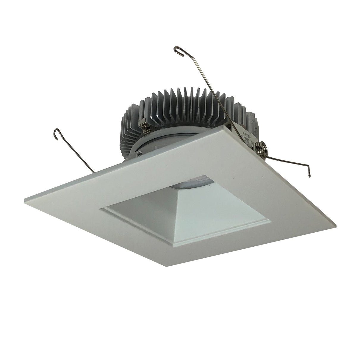 6" Cobalt Dedicated High Lumen Square/Square, 1500lm, Comfort Dim, Warm White Reflector / Warm White Flange