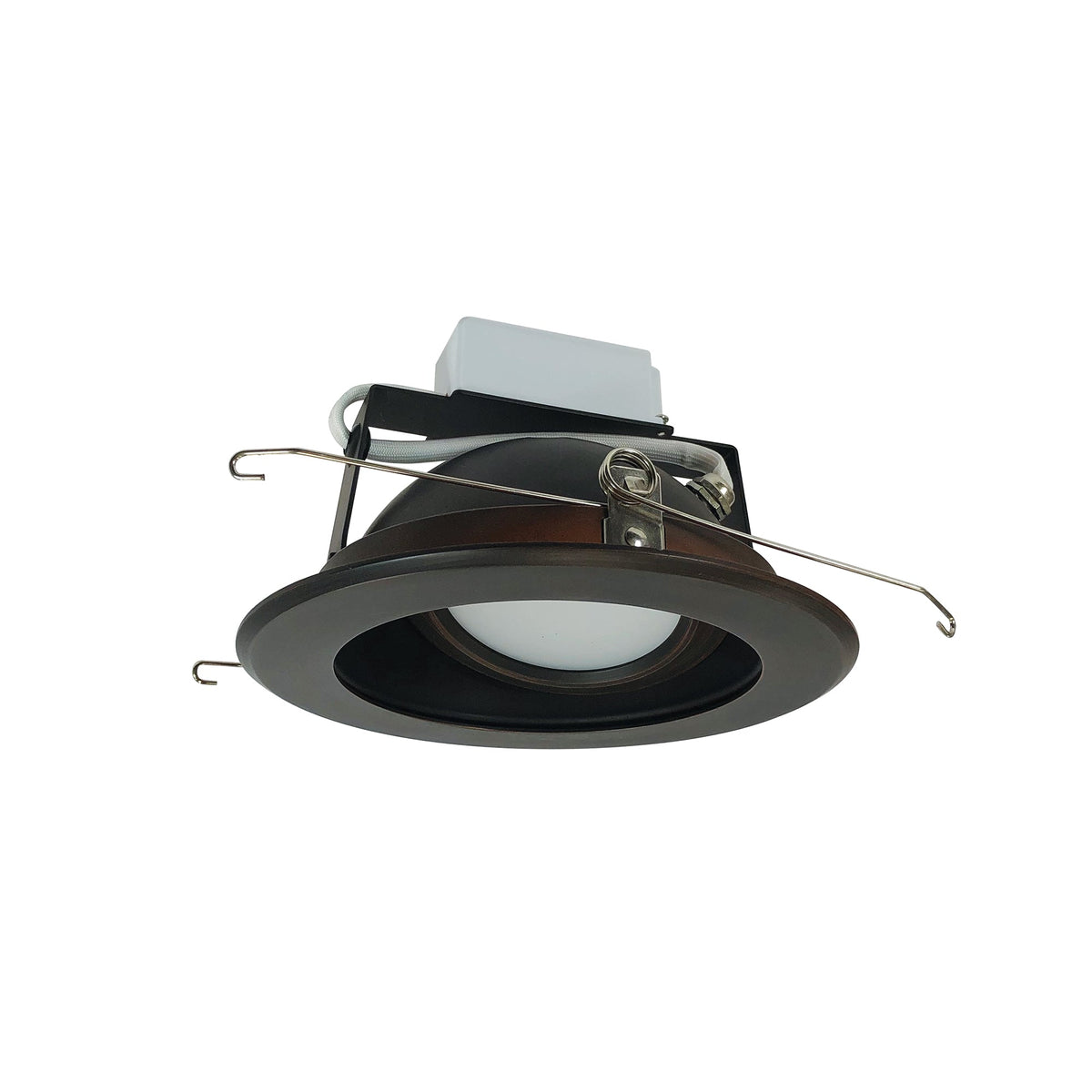 6" Cobalt Adjustable LED Retrofit, 1200lm / 14W, 4000K, Bronze Reflector / Bronze Flange