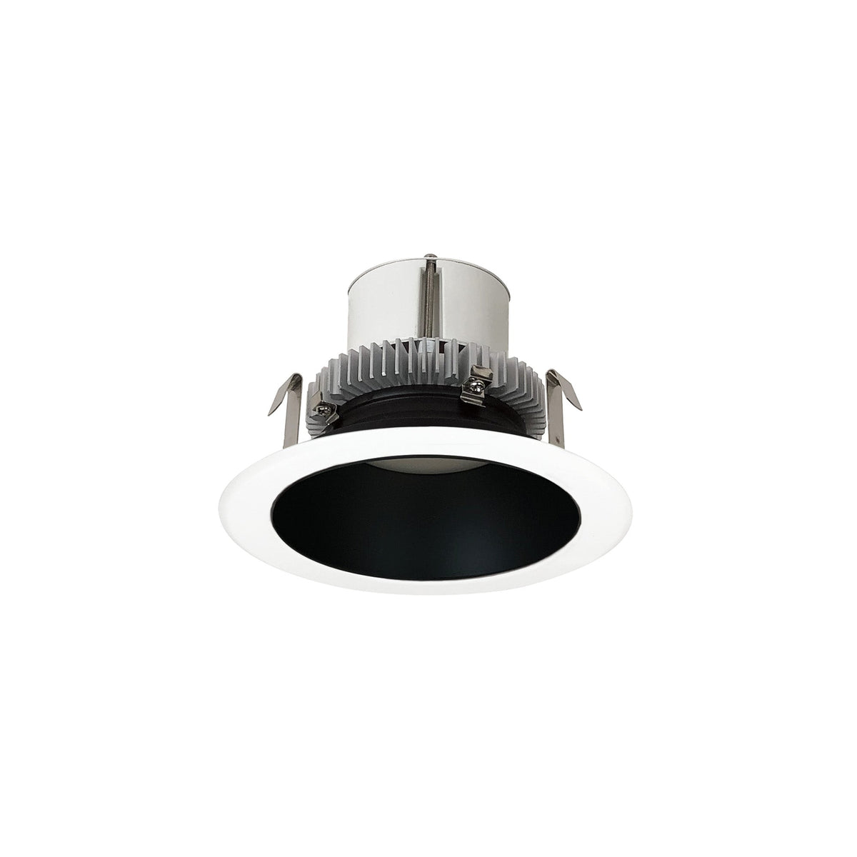 4" Cobalt Click Round Retrofit Reflector, 1000lm / 12W, 2700K, Black Reflector / White Flange, 120-277V input; Phase or 0-10V dimming