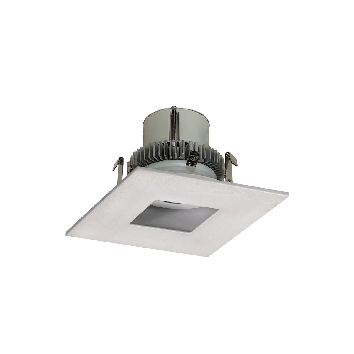 4" Cobalt Click Square Retrofit Pinhole, 750lm / 10W, 3000K, Warm White Finish