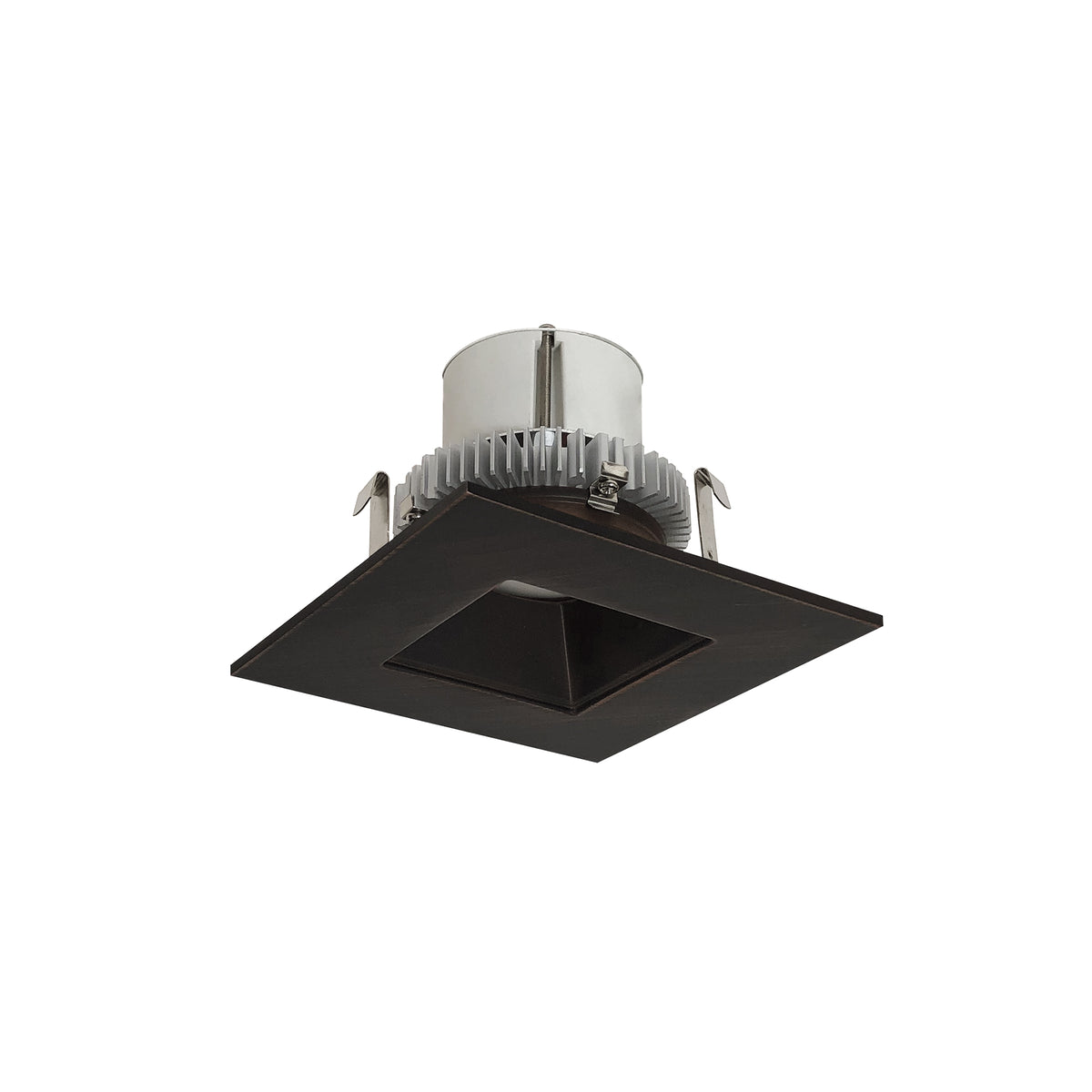 4" Cobalt Click Retrofit, Square/Square Reflector, 1000lm, Selectable CCT, Bronze