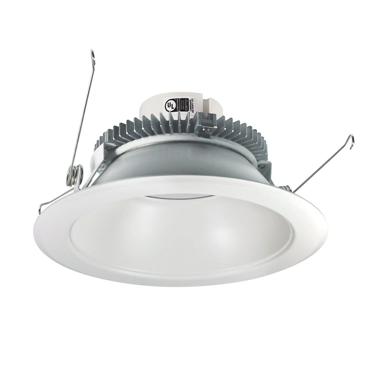 6" Cobalt Click Round Retrofit Reflector, 1000lm / 13.5W, Selectable CCT, Diffused Clear / Bright White Flange