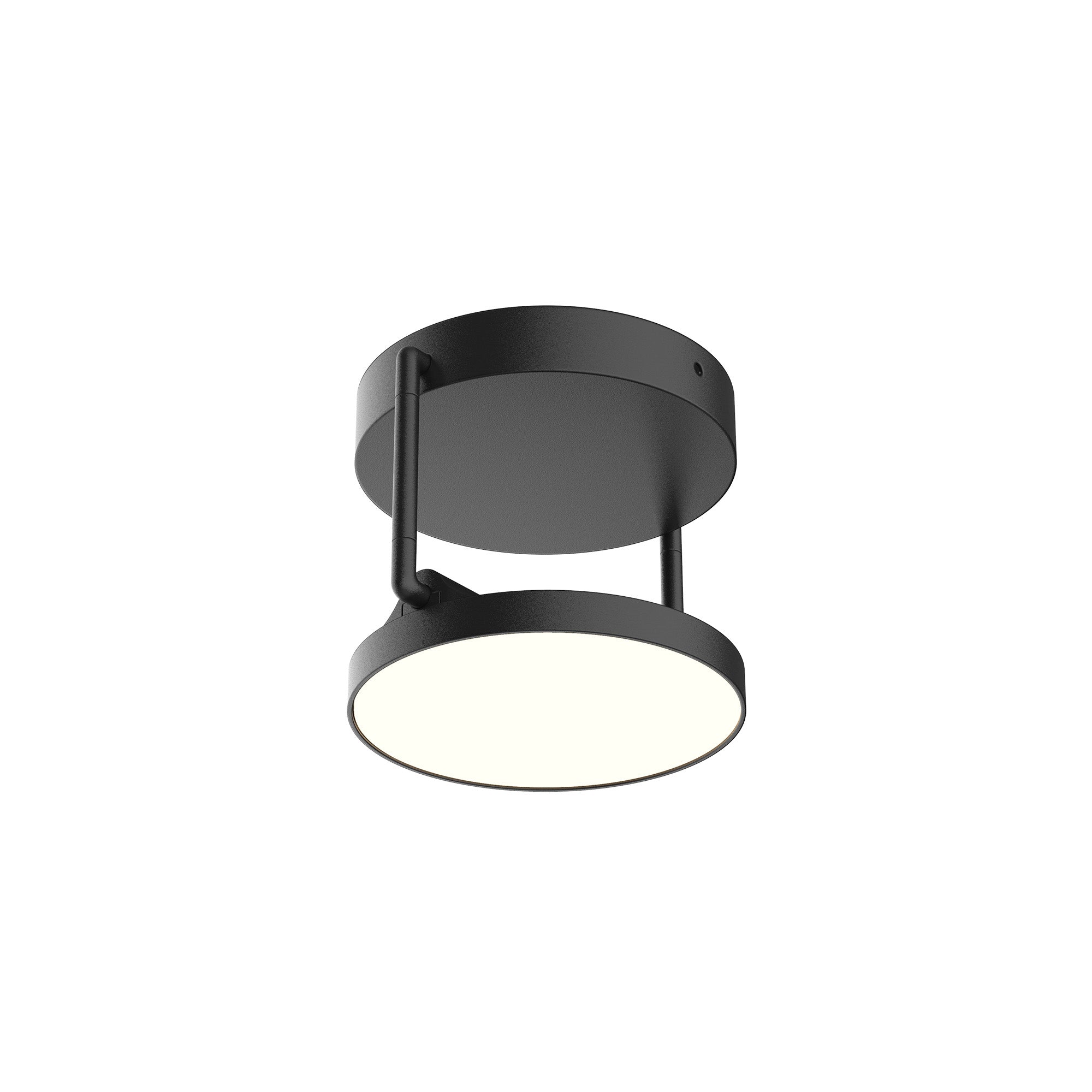 Kuzco Novel SF72205-BK-UNV Semi Flush Mount, 8W, Black