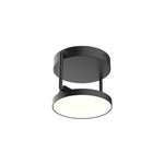 Kuzco Lighting SF72205-BK Semi Flush Mount Fixture, LED, Black