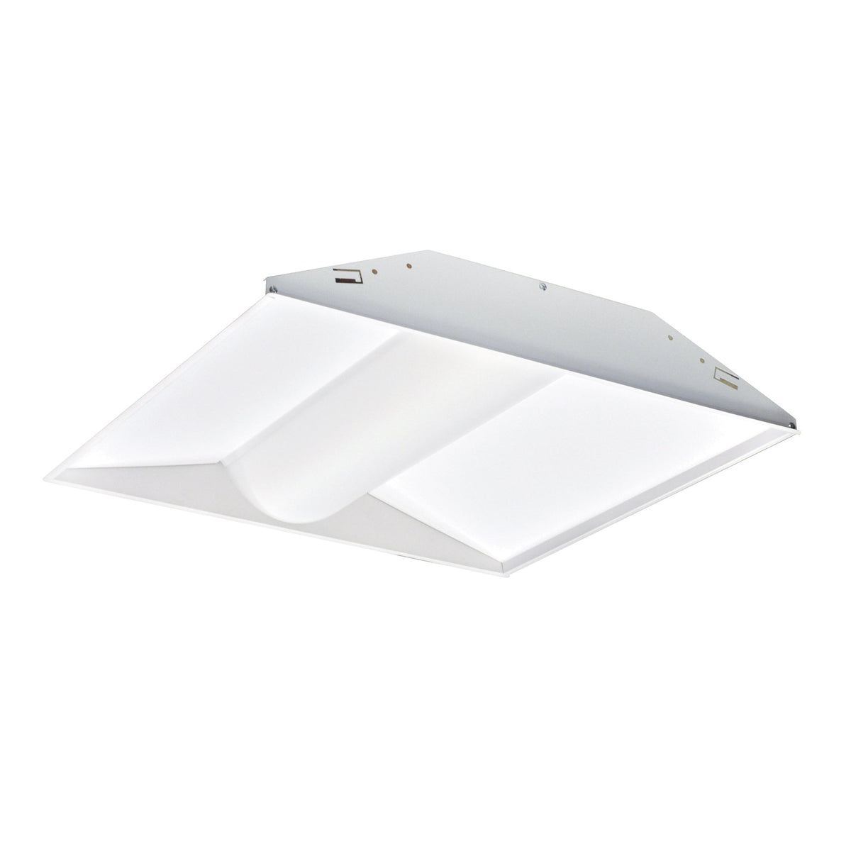 Nora NPTCB-E22/50W 2x2 LED Center Basket Troffer, 5000K, White