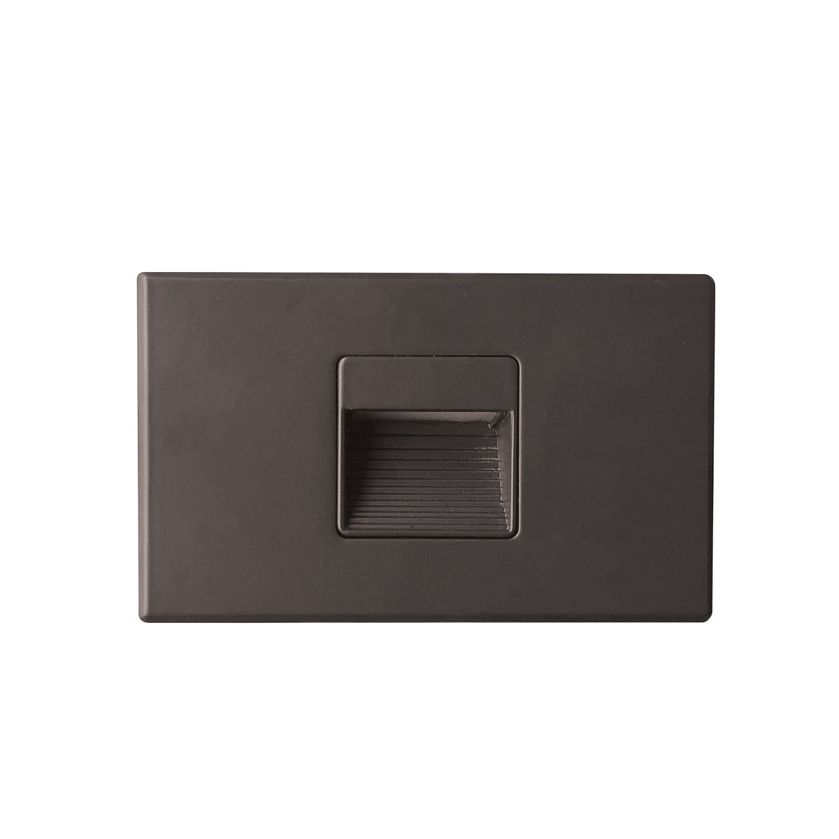Ari LED Step Light w/ Interchangeable Horizontal and Vertical Face Plates, 47lm / 2.5W, 4000K, Deep Bronze Finish
