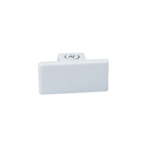 Dead End Cap for One-Circuit Track, White Finish