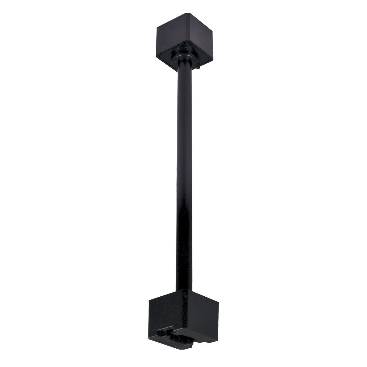 24" Track Head Extension Rod, Black Finish