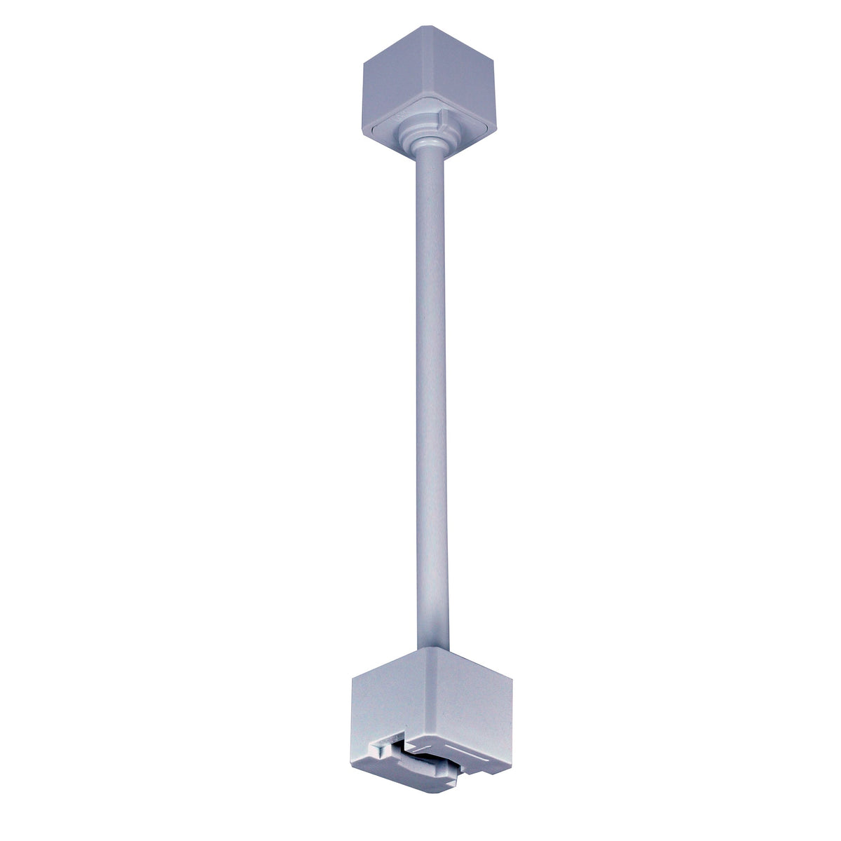 48" Track Head Extension Rod, Silver Finish