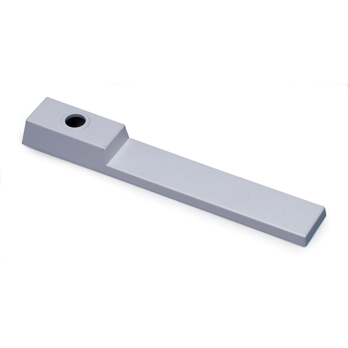Wire Way Cover for Track Systems, Silver Finish