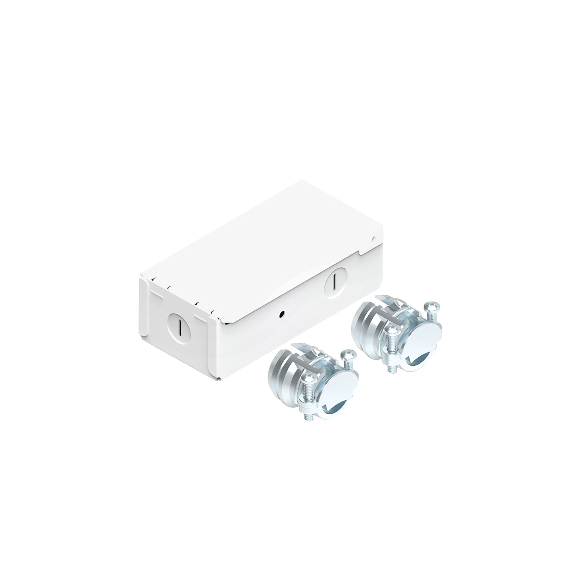 Nora NUA-902W Junction Box, Matte Powder White Finish