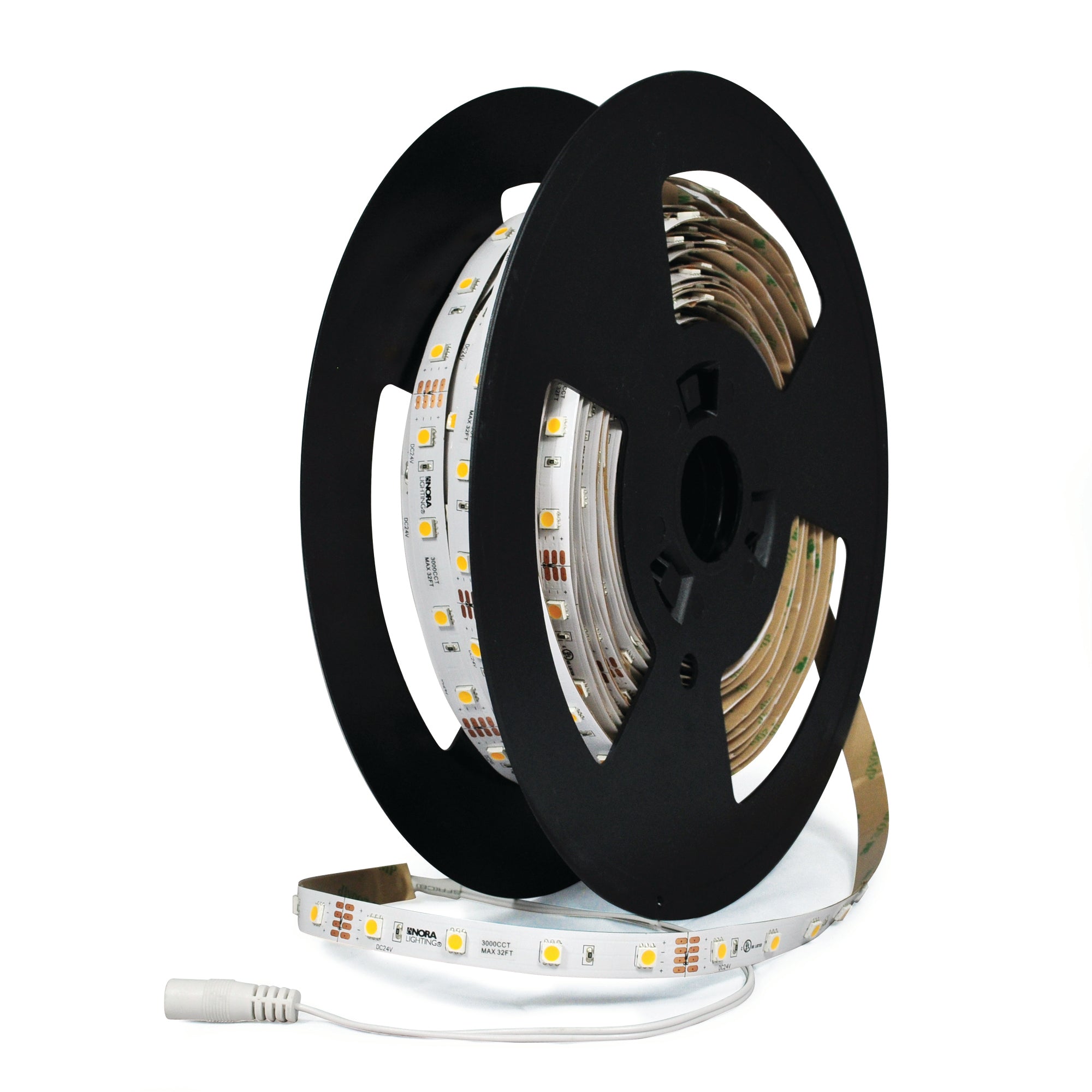 Nora NUTP51-W20LED927 Hy-Brite 20 ft 24V Continuous LED LED Tape Light, 375lm / 4.25W per foot, 2700K, 90+ CRI