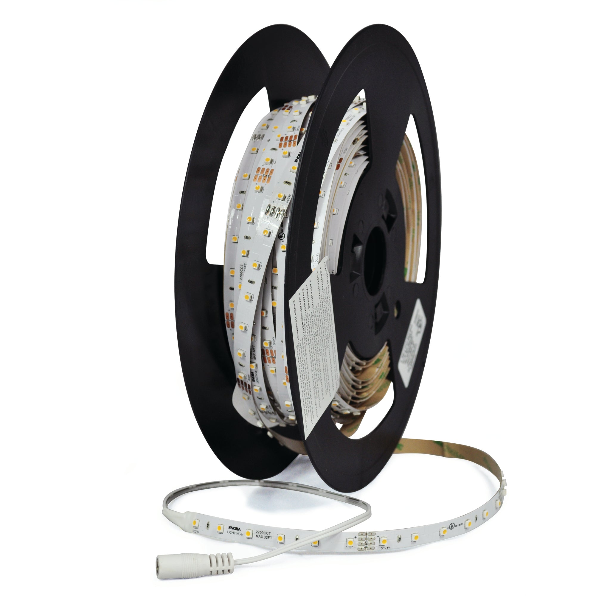 Nora NUTP71-W20LED930L Standard 20 ft 24V Continuous LED LED Tape Light, 80lm / 1.5W per foot, 3000K, 90+ CRI