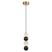 ALORA Lighting PD321815NB Pendant, 5-in Natural Brass LED, Natural Brass