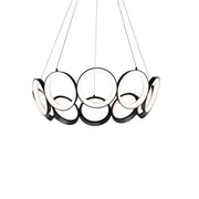 Kuzco Oros CH94829-BK LED Chandelier, Custom Options Available, Black