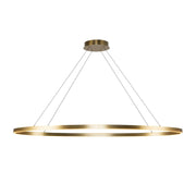Kuzco Ovale LP79153-BG Linear Pendant, UL Damp Rated, Brushed Gold