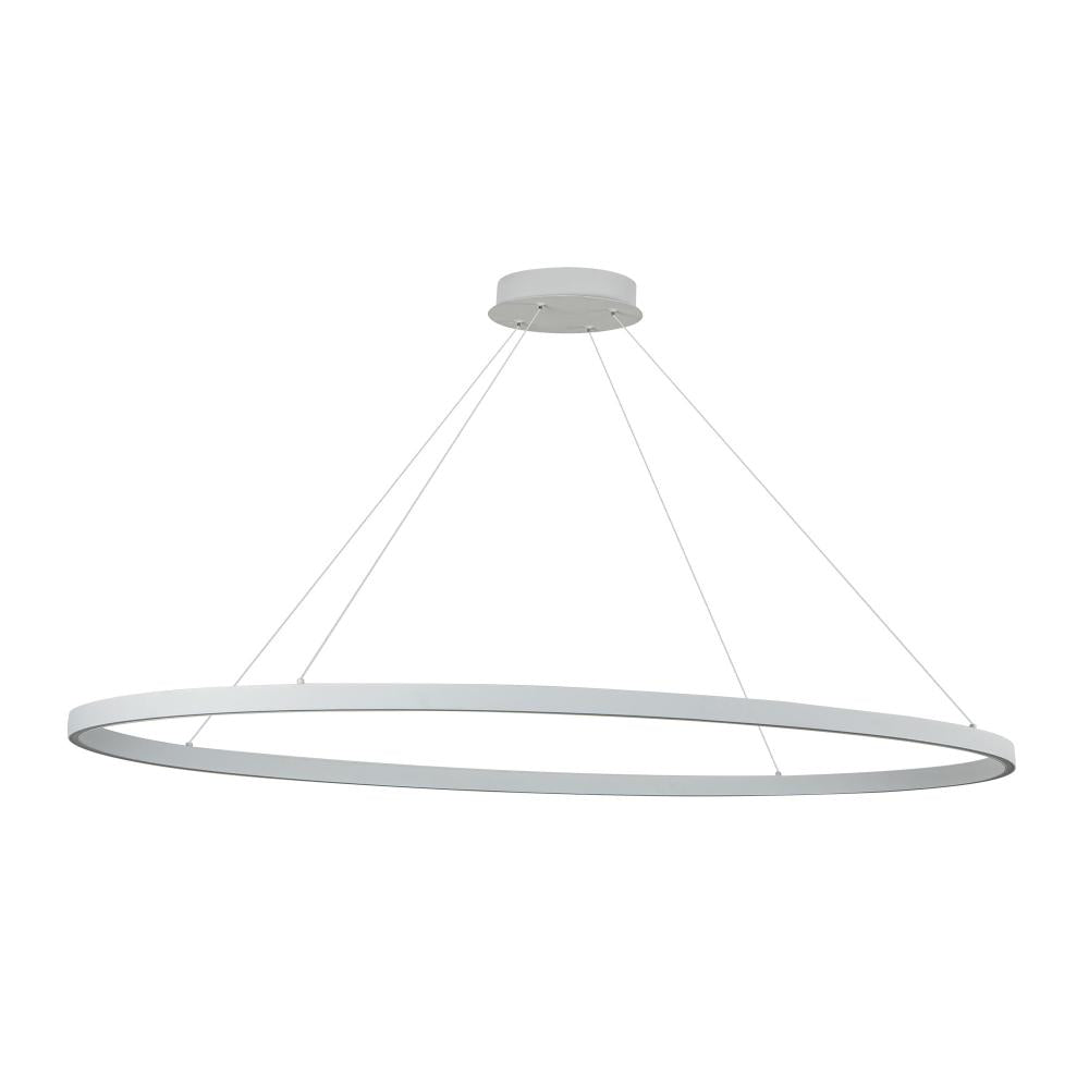 Kuzco Ovale LP79153-WH Linear Pendant, UL Listed, White