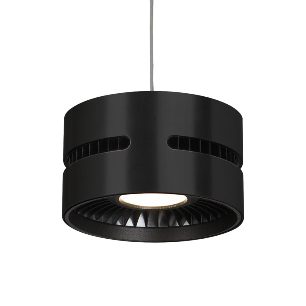Kuzco Oxford PD6705-BK-UNV Pendant Light, UL Damp Rated, Black