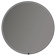 Vanita by Oxygen AVIOR 3-0202-15 Round Lighted LED Mirror 36 Inch - Black