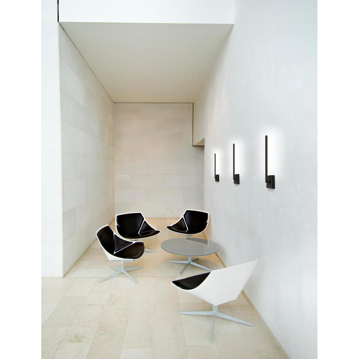 Kuzco Lighting WS25118-BK Wall Sconce, LED, Black