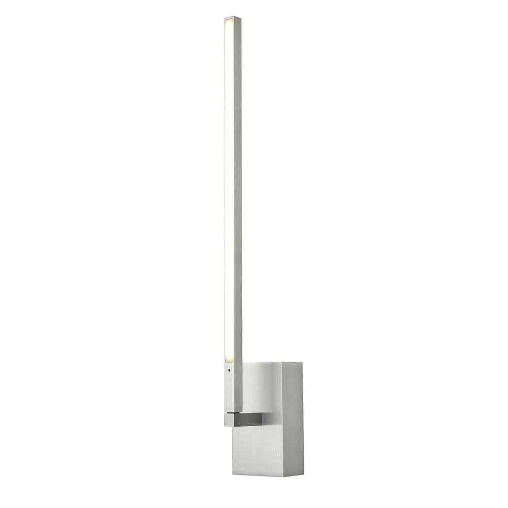 Kuzco Lighting WS25118-BN Wall Sconce, UL Damp Rated, Brushed Nickel