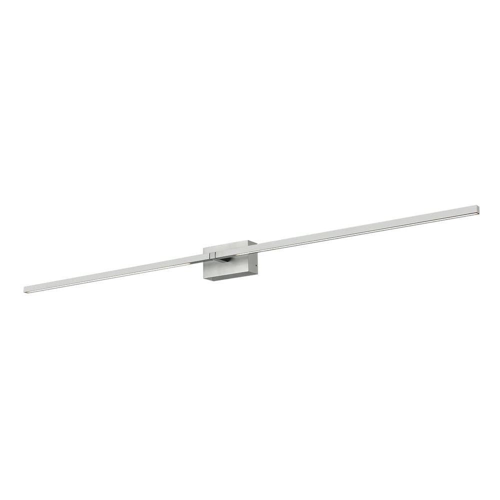 Kuzco Lighting WS25350-BN Wall Sconce, UL Damp Rated, Brushed Nickel