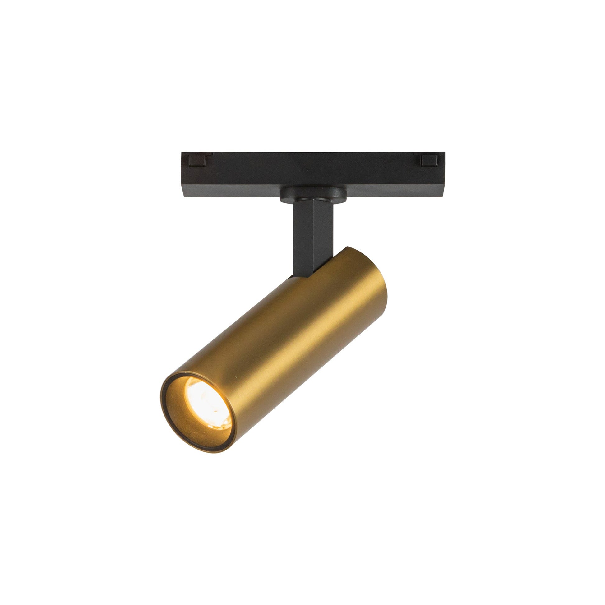 Kuzco Paolo TRS25914-BG-4K Track Directional Light Fixture, 8W Watt, Brushed Gold