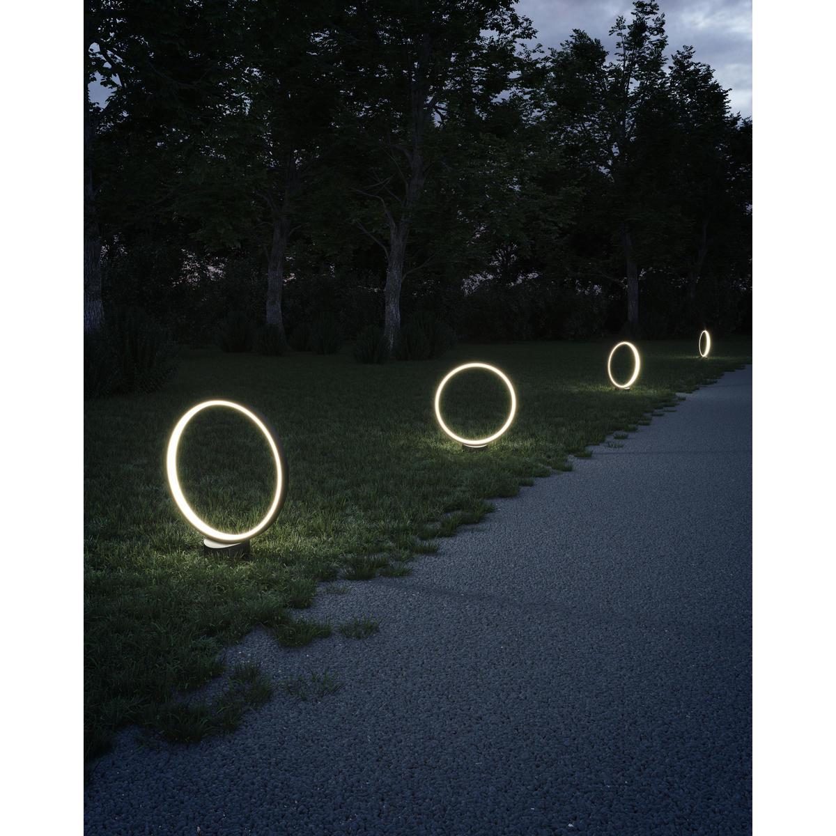 Kuzco EG64810-BK LED Exterior Low Voltage Landscape Light Fixture, UL Rated, Black
