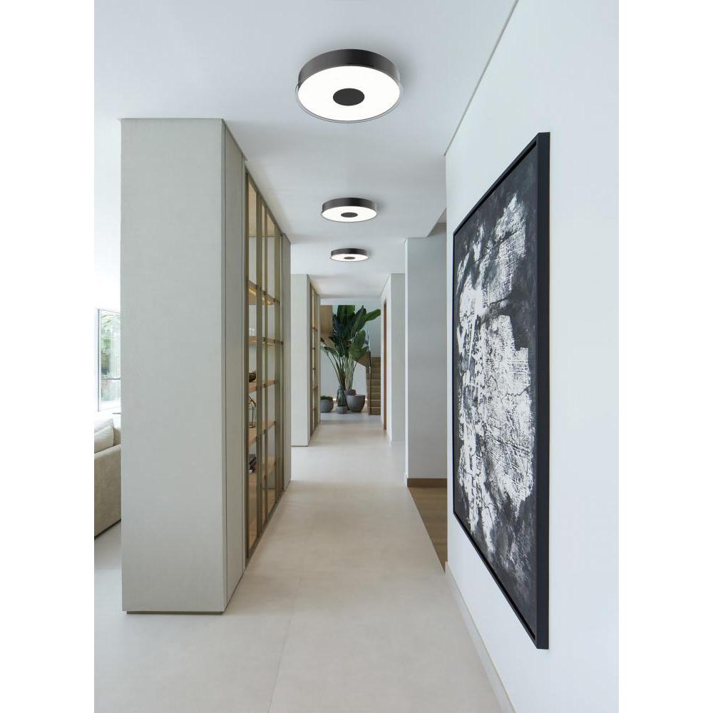 Kuzco Jasper FM43423-BK/GD-5CCT Flush Mount, UL Listed, Black/Gold