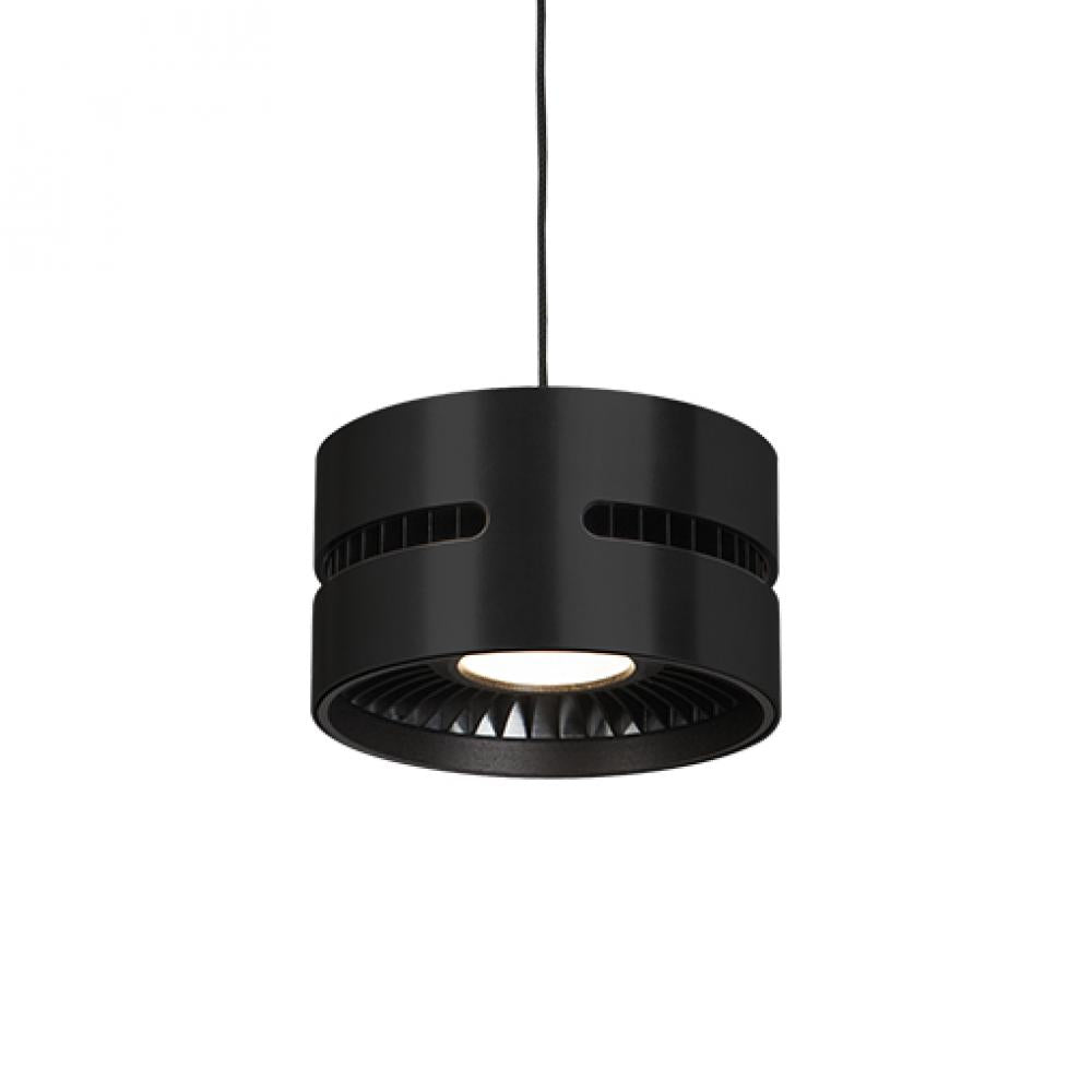 Kuzco Oxford PD6705-BK-UNV Pendant Light, UL Damp Rated, Black