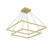 Kuzco Piazza CH88232-BG LED Chandelier, UL Rated, Brushed Gold