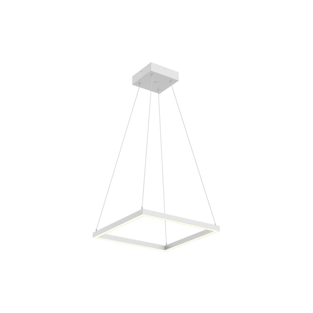 Kuzco Piazza PD88118-WH Pendant, 18-in, LED, White