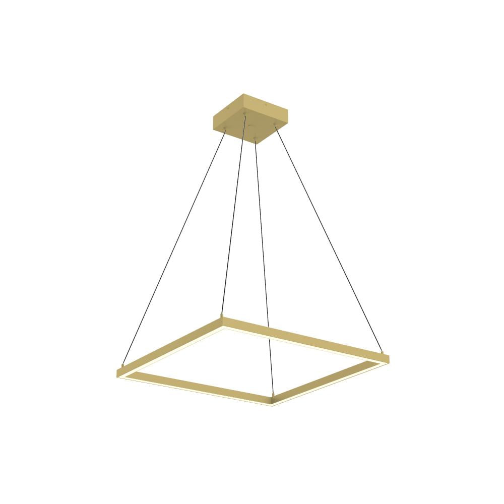 Kuzco Piazza PD88124-BG Pendant Light Fixture, LED, Brushed Gold