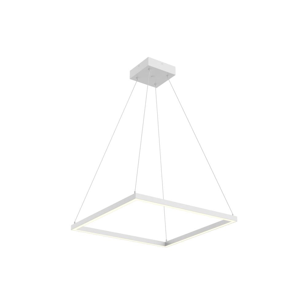 Kuzco Lighting PD88124-WH Pendant, 24-in, White LED, Matte Powder-Coated Finish