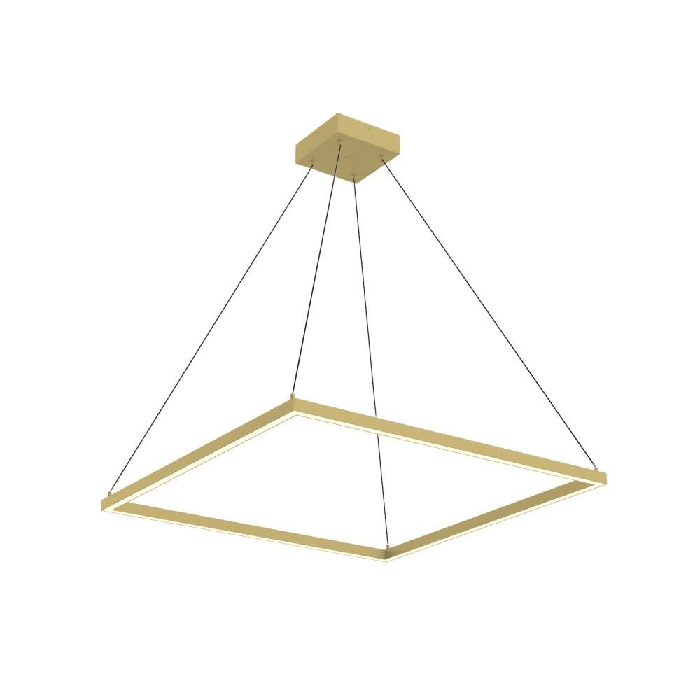 Kuzco Lighting PD88132-BG Piazza 32-in LED Pendant, UL Listed, Brushed Gold