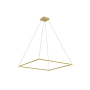 Kuzco Piazza PD88148-BG LED Pendant, Brushed Gold