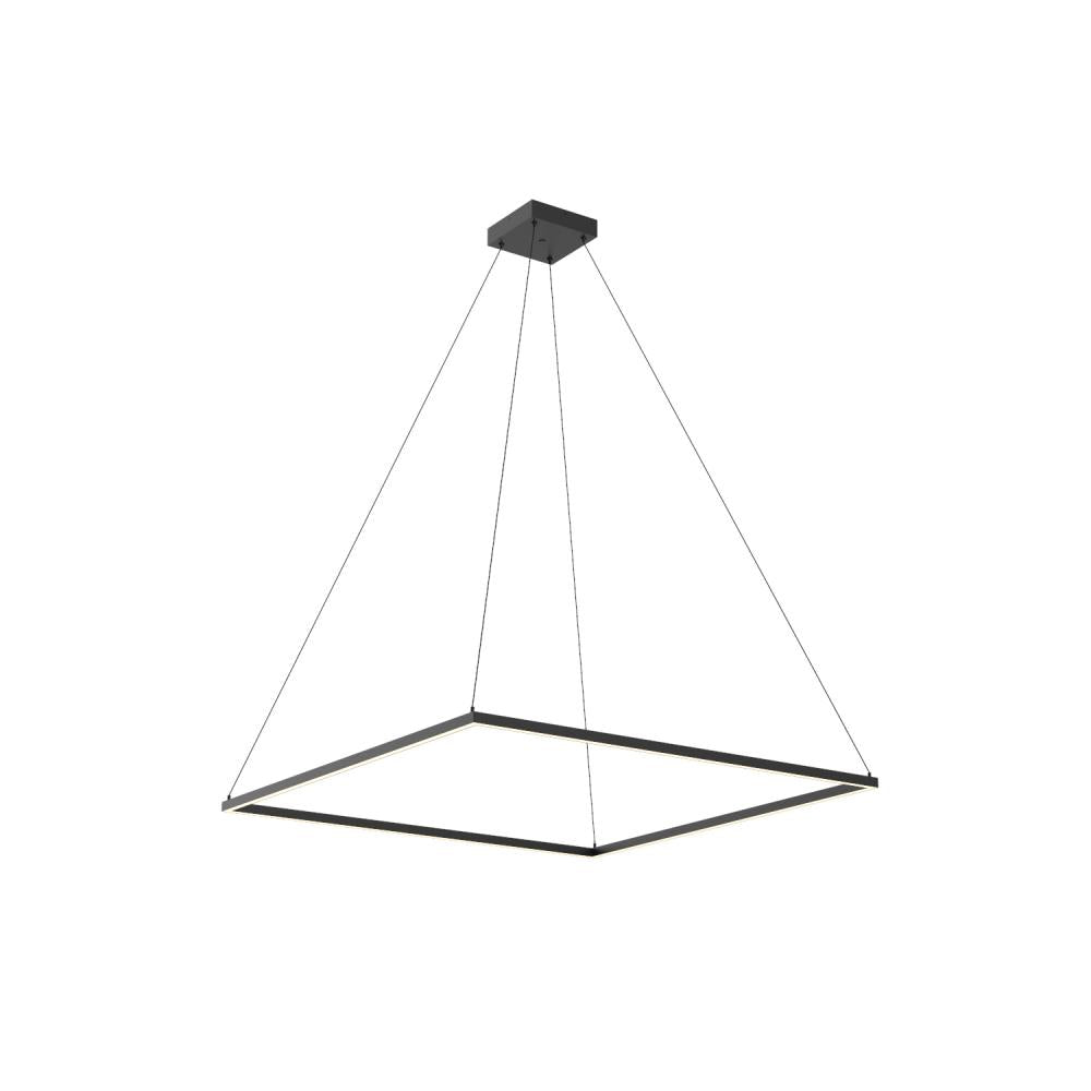 Kuzco Lighting PD88148-BK Pendant, 48-in Black LED, Matte Powder-Coated Finish