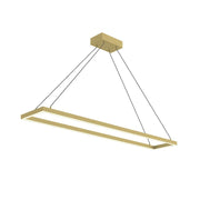 Kuzco Piazza PD88548-BG Pendant, LED, Brushed Gold