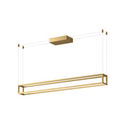 Kuzco LP45548-BG-UNV Linear Pendant, UL Damp Rated, Brushed Gold