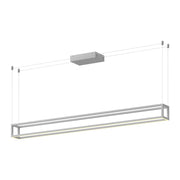 Kuzco Lighting LP45560-WH-UNV Linear Pendant, 80W, White